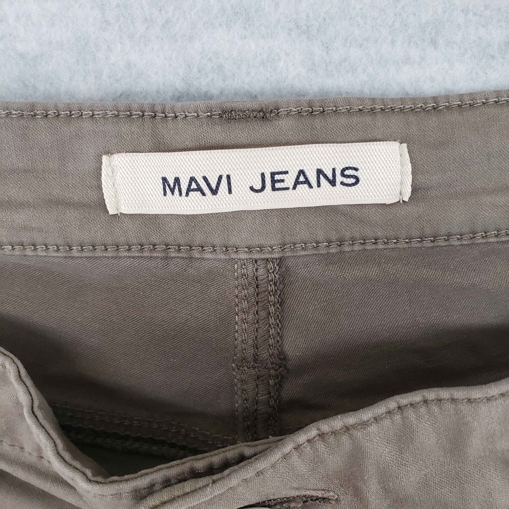 Mavi Ethan Shorts Mens 46 Brown Solid Modern Cotton Stretch Twill Chino Casual - Picture 3 of 6